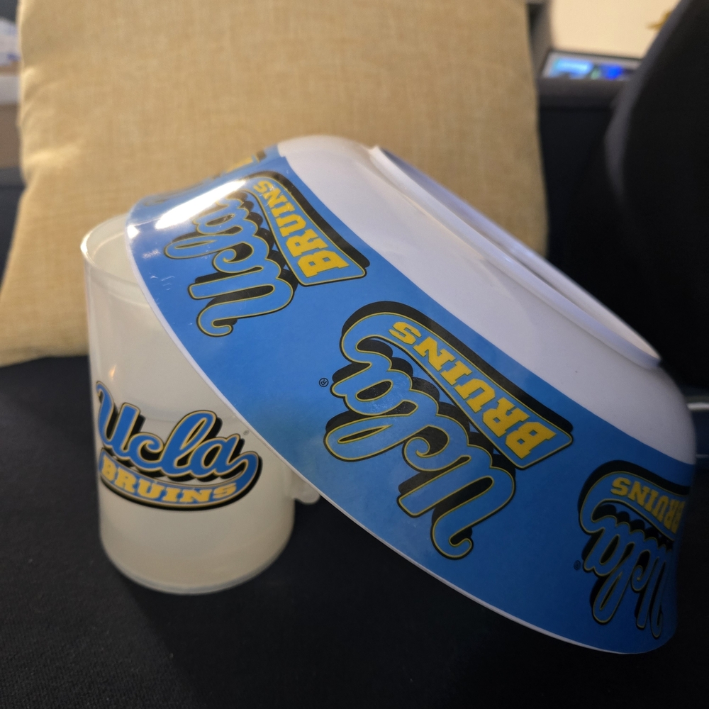 UCLA Bruins Blue & White Bowl & Frosty Mug